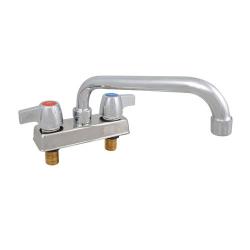 BK Resources - BKD-10-G - 4 in Deck Mount WorkForce Faucet w/ 10 in Spout image