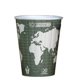 Eco-Products - EP-BNHC12-WD - 12 oz World Art™ Insulated Hot Cups image