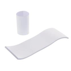 AmerCare - RNB20M - 1 1/2 in x 4 1/4 in White Napkin Bands image