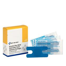 First Aid Only - G174 - Blue Metal-Detectable Knuckle Bandage image