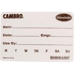 Cambro - 23SL - StoreSafe® Food Rotation Label image