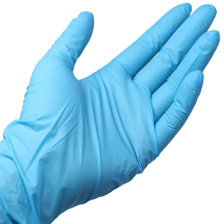 Karat - FP-GN1028 - Large Blue Nitrile Gloves image
