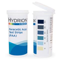 Micro Essential Laboratory - PAA160 - Hydrion Peracetic Acid Test Strips image