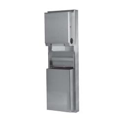 Bobrick - B-39619 - ClassicSeries™ Paper Towel Dispenser & Waste Receptacle image