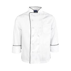 KNG - 1049XL - XL White Executive Chef Coat image