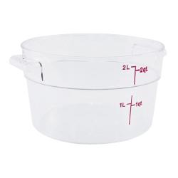 Cambro - RFSCW2135 - 2 qt Camwear® Food Storage Container image