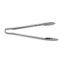 Vollrath - 4780910 - 9 1/2 in Antimicrobial Stainless Steel Utility Tongs image