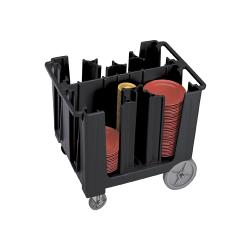 Cambro - ADCS110 - 13 in S-Series Black Adjustable Dish Caddy image