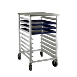 New Age - 1311 - 38 in Half Size Mobile Bun Rack With Work Top image