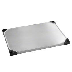 Focus Foodservice - FF1824SSS - 18 in x 24 in Solid Stainless Steel Shelf image