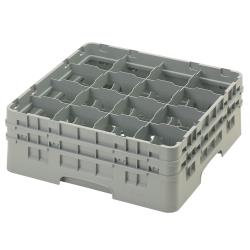 Cambro - 16S534151 - 16 Compartment 6 1/8 in Camrack® Glass Rack image