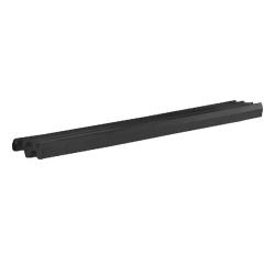 Cambro - VBRR6110 - 66 in Black Tray Rail for 6 ft Versa Food Bar® image