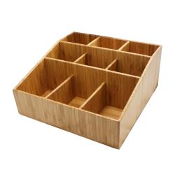 Cal-Mil - 1714 - 9 Section Bamboo Coffee Organizer image
