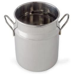 American Metalcraft - MICH25 - 2 1/2 oz Stainless Steel Milk Can image
