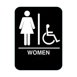 Cal-Royal Products - BL-WH68 - Women's Handicap Restroom Sign image