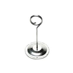 American Metalcraft - CH4 - 4 in Stainless Steel Table Number Holder image