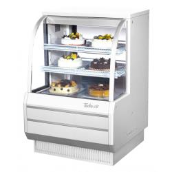 Turbo Air - TCGB-36DR-W-N - 36 in White Non-Refrigerated Bakery Case image