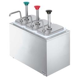 Server - 82870 - Stainless Steel 3-Pump Rail System image