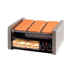 Star - 30SCBBC - Grill-Max Pro® 30 Hot Dog Roller Grill w/ Clear Door image