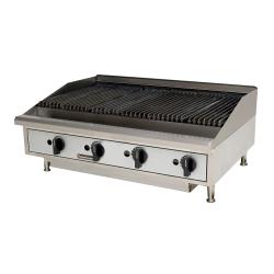 Toastmaster - TMLC48 - 48 in Pro-Series™ Countertop Lava Rock Gas Charbroiler image