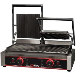 Winco - EPG-2 - 19 in Double Panini Grill image
