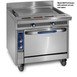 Imperial - IHR-PL36 - 36 in Diamond Series Gas Range w/ Plancha Griddle and Standard Oven image