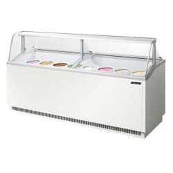 Turbo Air - TIDC-91W-N - 89 in White Ice Cream Dipping Cabinet image