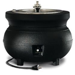 Vollrath - 72165 - Colonial Kettles™ 11 Qt Round Soup Warmer Black image