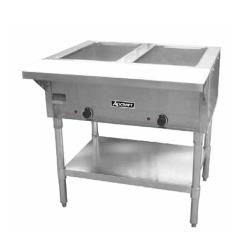 Adcraft - ST-120/2 - 33 in Double Well Hot Food Table image