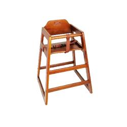 Winco - CHH-104 - Walnut Wood High Chair image