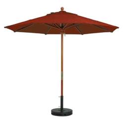 Grosfillex - 98918231 - 9 ft Terra Cotta Market Umbrella image