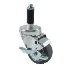 Kason® - 6C523027PPPGTLB - Duraglide 1 in Expanding Stem Caster w/ 3 in Wheel image