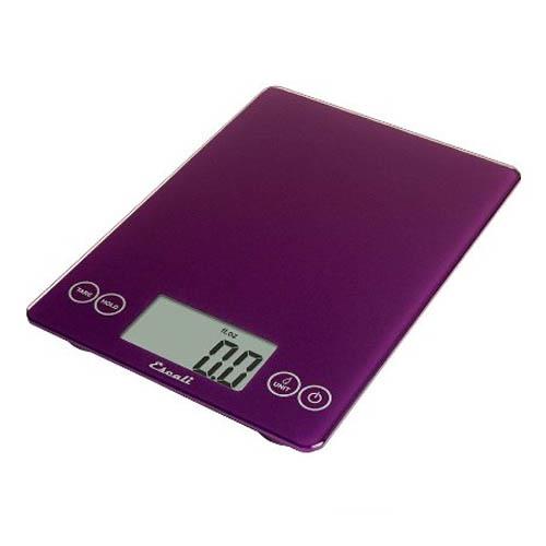 15 lb Purple Arti Glass Digital Scale