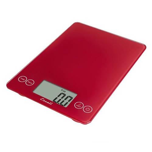 15 lb Red Arti Glass Digital Scale