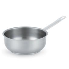 Centurion® 4 1/4 Qt Stainless Steel Curved Saute Pan