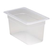 1/4 Size 6 in Translucent Food Pan