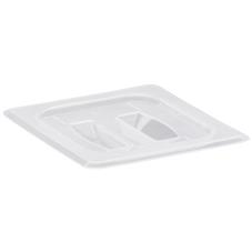 1/6 Size Translucent Handled Food Pan Cover