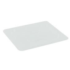1/6 Size Translucent Handled Notched Food Pan Cover