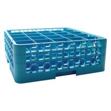 25 Compartment OptiClean™ Glass Rack with 2 Extenders