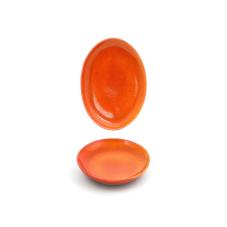 8 in Round Kiln® Blood Orange Plate
