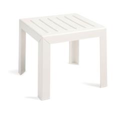16 in Square White Bahia Low Table