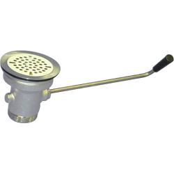 T&S Brass - B-3942 - 3 in Waste Drain Valve 2 in outlet under counter image