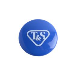 T&S Brass - 018506-19NS - Blue Press In Index Button image