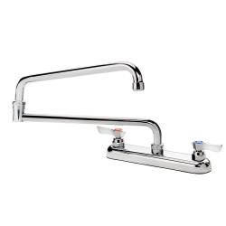 Krowne - 13-824L - 8 in Deck Mount Faucet w/ 24 in Double Jointed Spout image