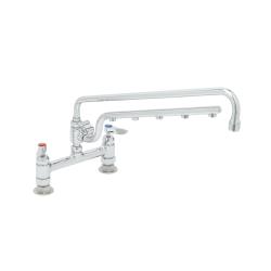 T&S Brass - B-0220-U18-CR - 8 in Deck Mount Mixing Faucet image