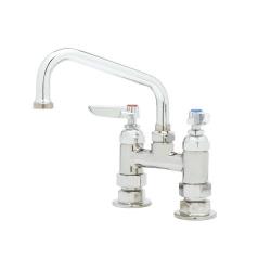 T&S Brass - B-0227 - 4 in Deck Mount Heavy Duty Pantry Faucet w/ 8 in Spout image