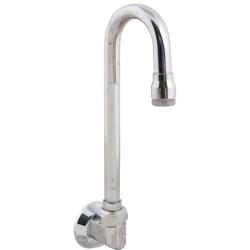 T&S Brass - B-0529-01 - Gooseneck Faucet For pedal and foot valve image