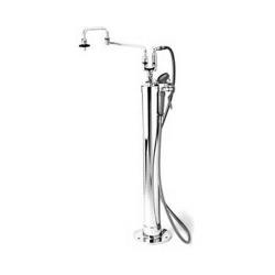 T&S Brass - B-0180 - Floor Mount Double Joint Kettle Filler and Spray Valve image