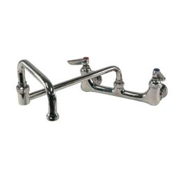 T&S Brass - B-0265 - 18 in Wall Mount Double Joint Double Pantry Faucet image
