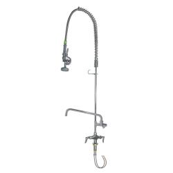 T&S Brass - B-0113-ADF12-B - Deck Mount EasyInstall Pre-Rinse w/ Add-On Nozzle image